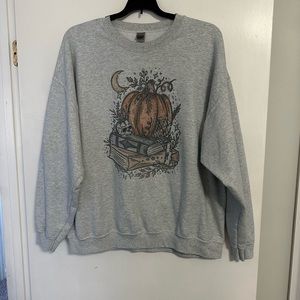 Pumpkin Fall Bookish Sweatshirt